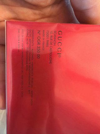 Gucci Rush EDT 75ml Vintage Scannon Paris Original