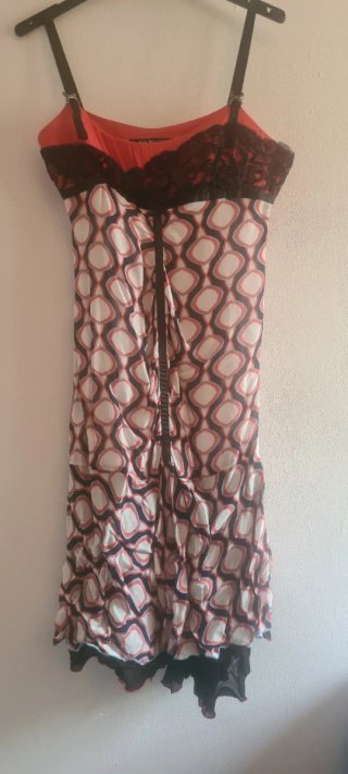 Vestido estampado animal print