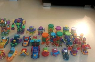 Lote de Figuras Superzings