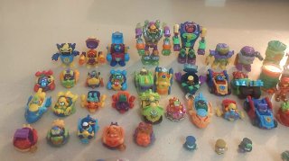 Lote de Figuras Superzings