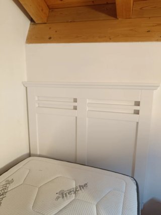 Cabecero de cama Ikea blanco