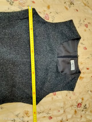 Vestito donna 20% Seta Grigio