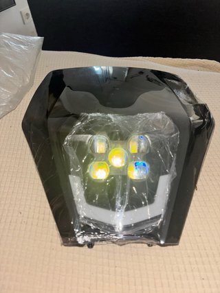 Careta KTM LED Negra