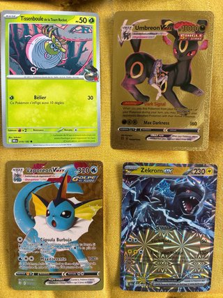 Lote 16 Cartas Pokémon - Fan Art
