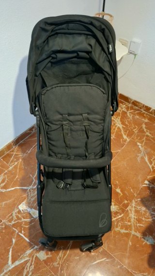 Silla Paseo Asalvo Baby Negra Ligera Plegable