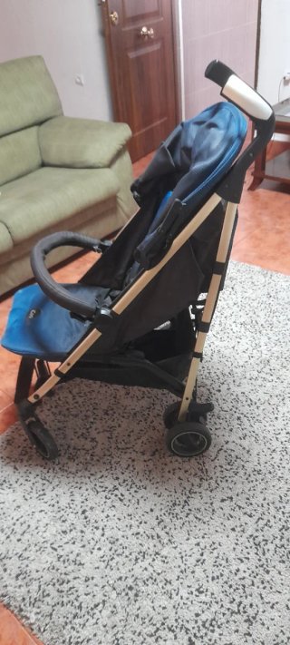 Carrito de bebé iCoo azul