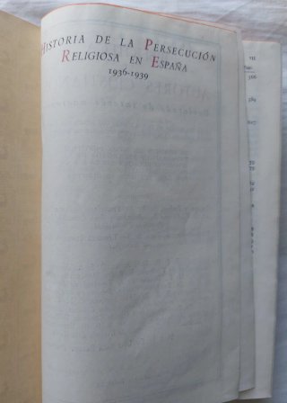 Historia de la persecución religiosa en España