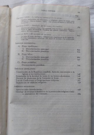 Historia de la persecución religiosa en España