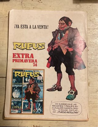 RUFUS Nº 11 – HISTORIA Y LEYENDA DEL TERROR – IBER