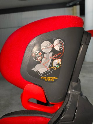 Silla coche Peg-Perego Isofix como nueva