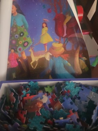 Puzzle Djeco 350 piezas Wonderful walk