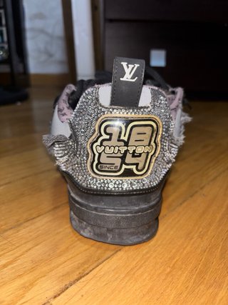 Scarpe Louis Vuitton skate usate poco con scatola