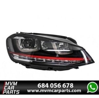 Faros delanteros Led Volkswagen Golf VII 7 Red edi