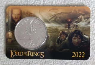 Malta 2022 moneda 2,5€ coincard Señor Anillos