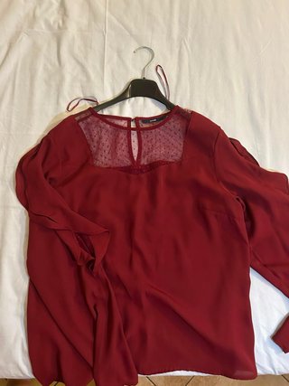 Camicia Kiabi velatura pois donna