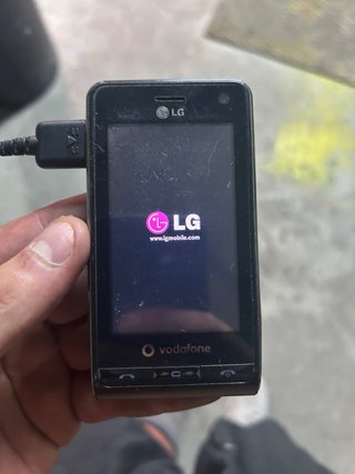 Teléfono Móvil Vintage Vodafone Rojo