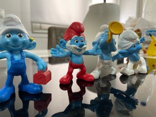 Figuras de Pitufos