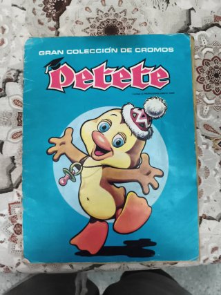 Álbum de Cromos Petete Trapillo, los 3 álbumes 20€