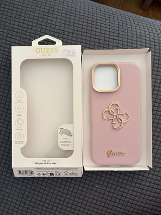 Funda Guess iPhone 16 Pro Max Rosa