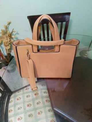 Bolso Prada Beige Mujer