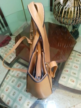 Bolso Prada Beige Mujer