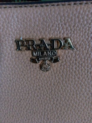 Bolso Prada Beige Mujer