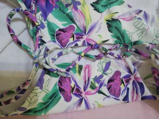 Bañador mujer estampado floral talla S