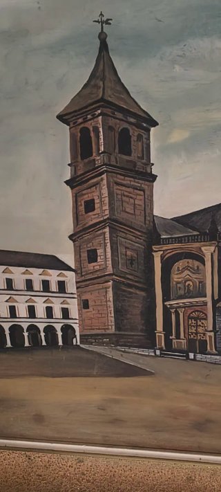 Villanueva de los Infantes Plaza Pintura
