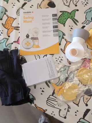 Sacaleches Eléctrico Doble Medela Swing Maxi