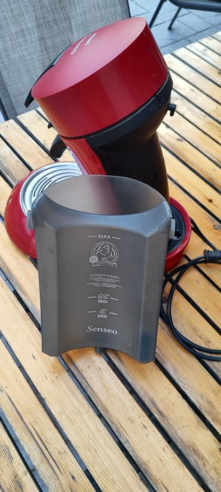 Cafetera Philips Senseo Roja