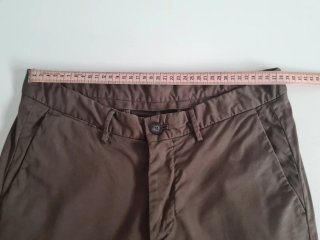 Pantalón Slim Fit Massimo Dutti Marrón