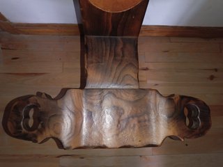 Silla Gernikako Arbola Madera Tallada