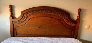 Cabecero madera maciza cerezo
