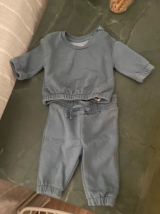 Conjunto chándal bebé azul