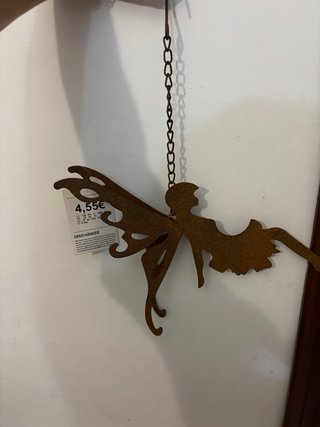 Colgante Hada Decorativa Metal