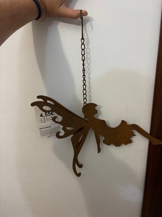 Colgante Hada Decorativa Metal