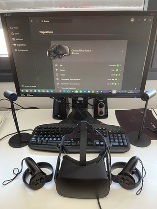 IMPOLUTAS!! Meta Oculus Rift Gafas RV / VR Fullset