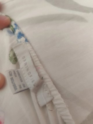 Camiseta de tirantes con estampado floral