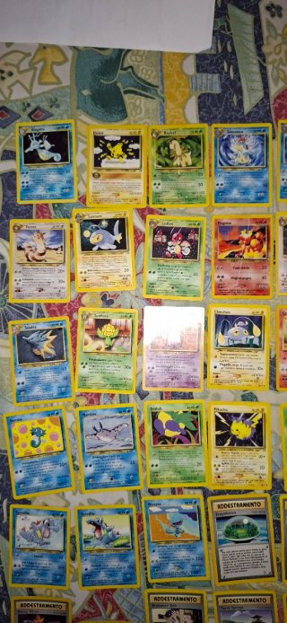 Lotto 45 Carte Pokémon Neo Genesis