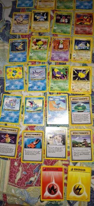 Lotto 45 Carte Pokémon Neo Genesis