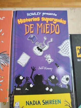 Lote de 5 libros juveniles intriga terror