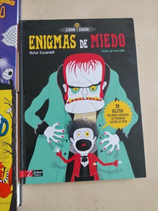 Lote de 5 libros juveniles intriga terror