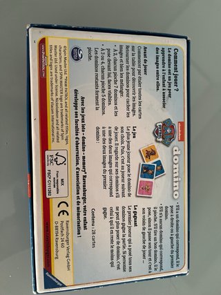 Juego de Domino Patrulla Canina Ravensburger