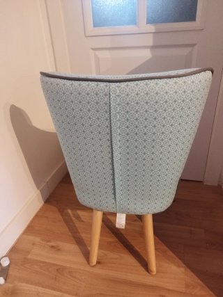 Sillón pequeño estampado