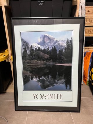 Cuadro Yosemite Montaña Lámina