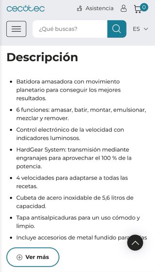 Amasadora Cecomixer Compact