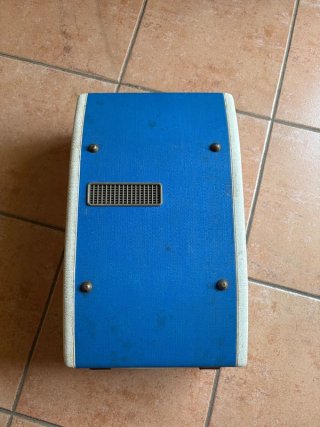 Giradischi / fonovaligia LESA Lesaphon Corallino