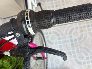 Bicicleta infantil BH blanca y rosa