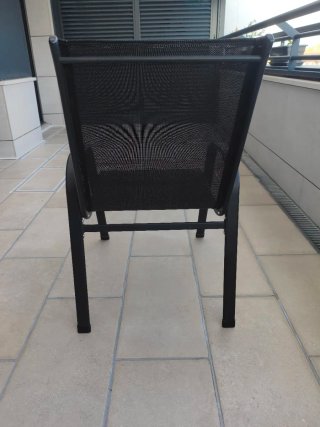 Conjunto 4 Sillas Exterior Metal