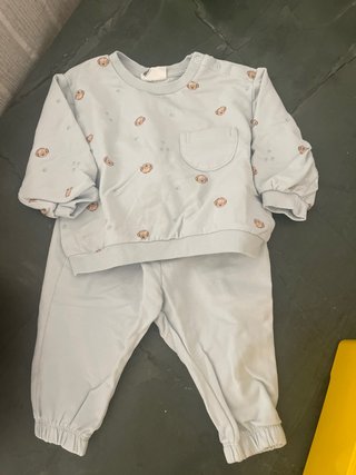 Conjunto chándal bebé estampado perros